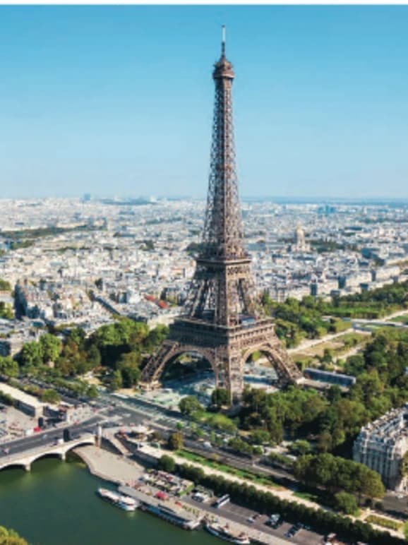 Eiffel Tower and Paris skyline